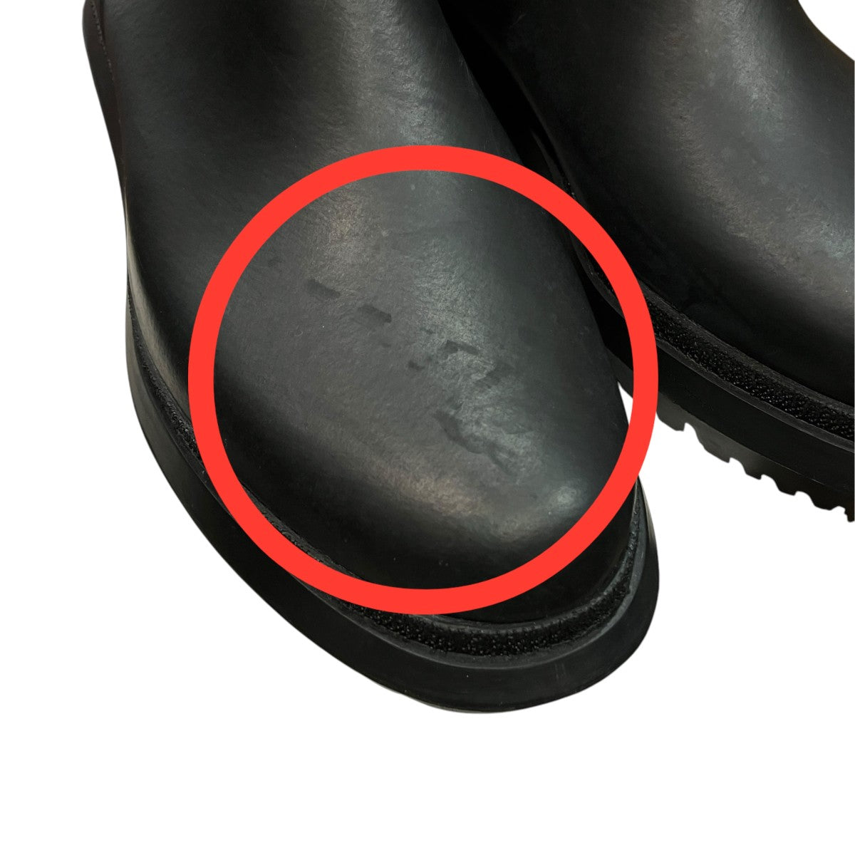 sacai Rubber Bootsラバーブーツ25-01013S 古着・中古-8枚目のアイテム画像