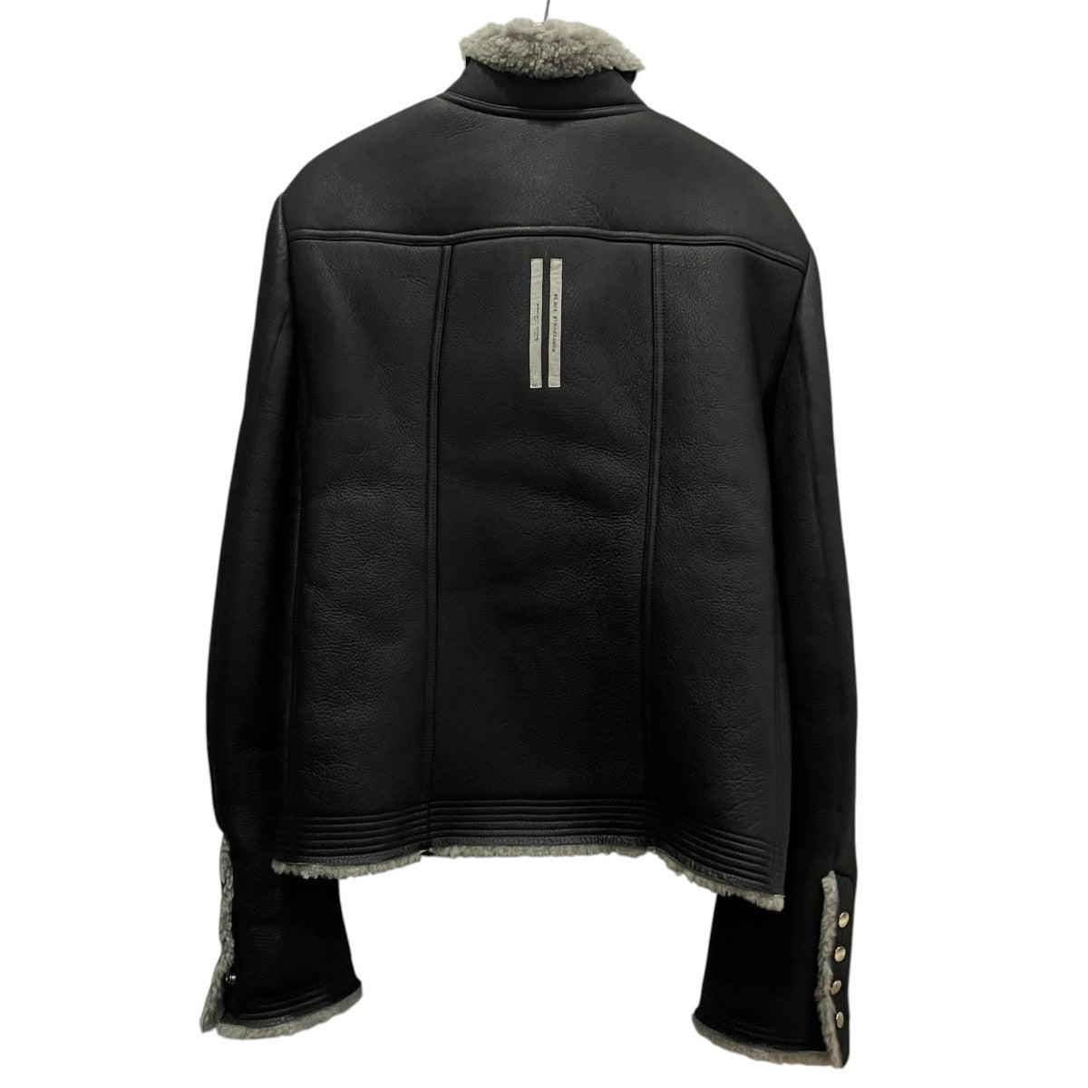 RICK OWENS Bauhaus Shearling Jacketバウハウス シアリング ジャケットRU02D6768-LSHM 古着・中古-2枚目のアイテム画像