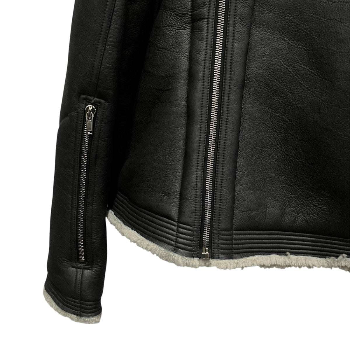 RICK OWENS Bauhaus Shearling Jacketバウハウス シアリング ジャケットRU02D6768-LSHM 古着・中古-4枚目のアイテム画像