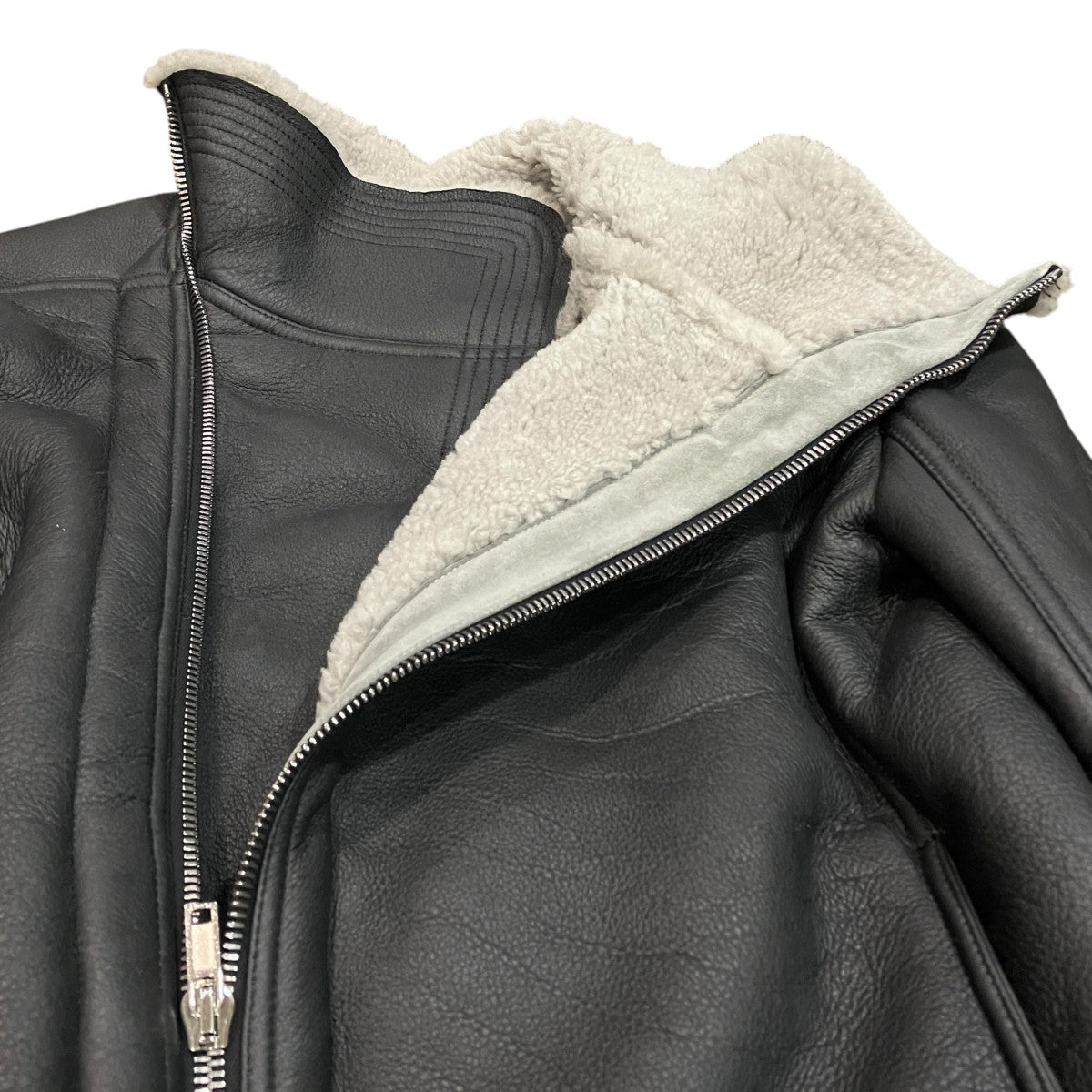 RICK OWENS Bauhaus Shearling Jacketバウハウス シアリング ジャケットRU02D6768-LSHM 古着・中古-5枚目のアイテム画像