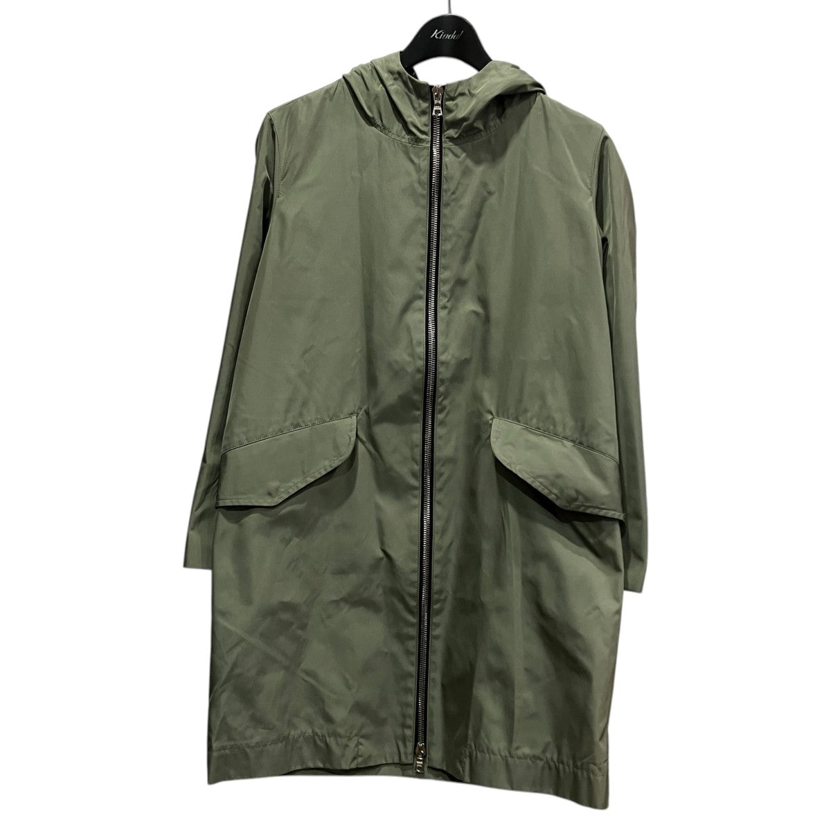 Drawer シルクフーデッドコート6525-299-0414 古着・中古-1枚目のアイテム画像