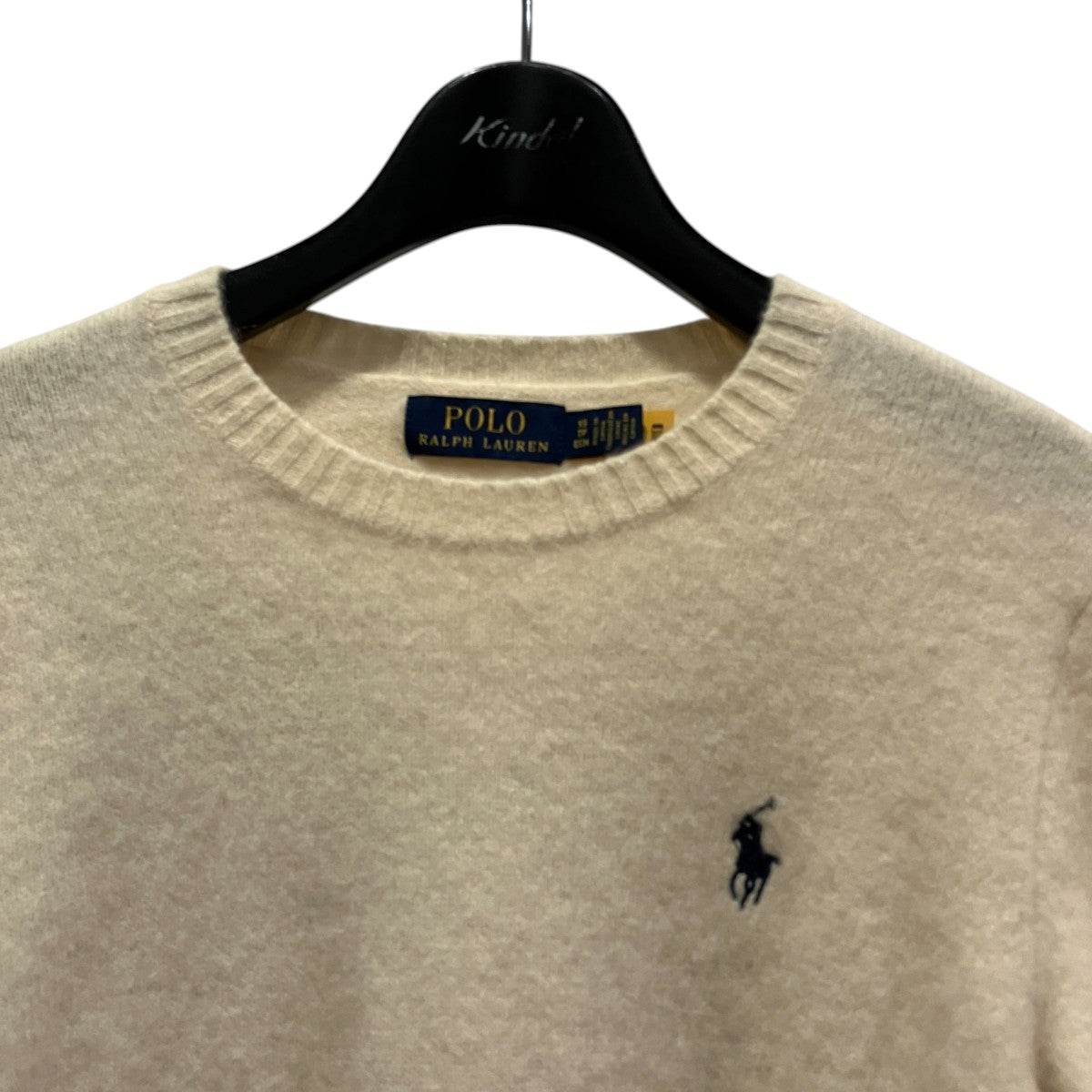 POLO RALPH LAUREN アルパカ混ニット 古着・中古-3枚目のアイテム画像