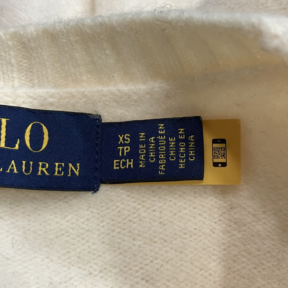 POLO RALPH LAUREN アルパカ混ニット 古着・中古-4枚目のアイテム画像