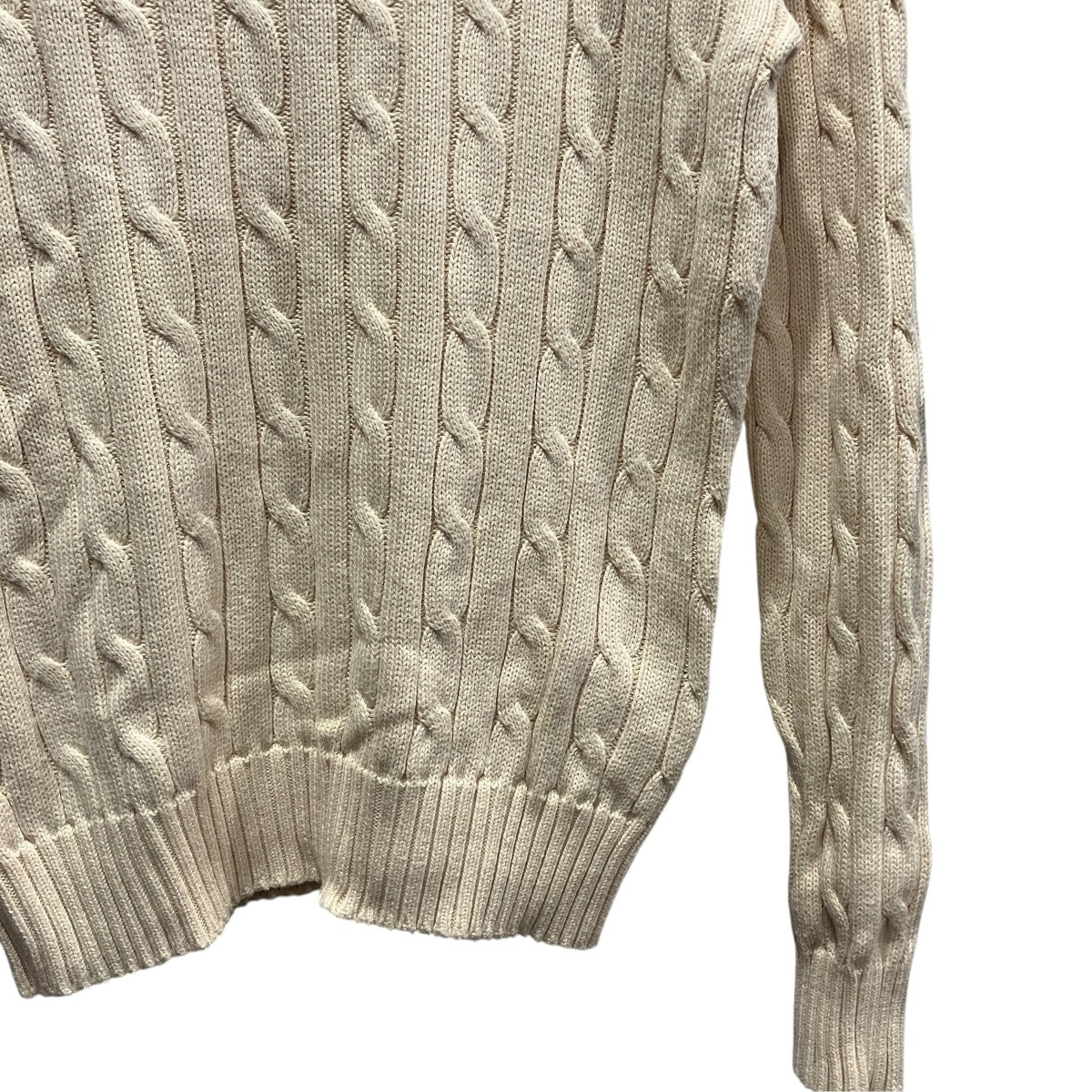 POLO RALPH LAUREN ケーブルニット 古着・中古-4枚目のアイテム画像