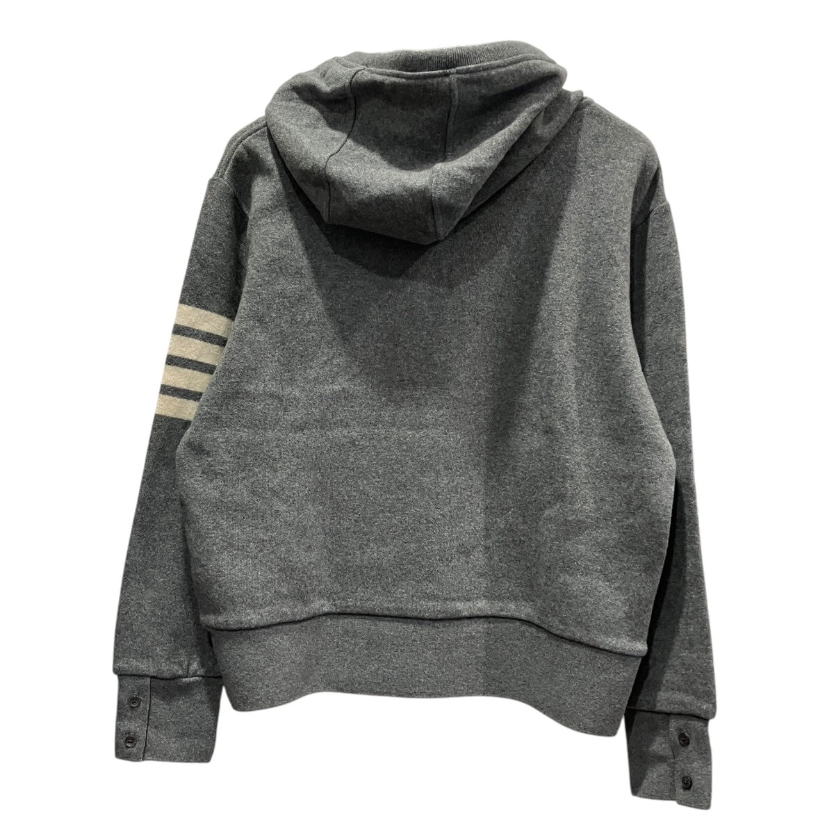 Thom Browne 4BAR ニットプルオーバーパーカーMJT112A-03884035 古着・中古-2枚目のアイテム画像
