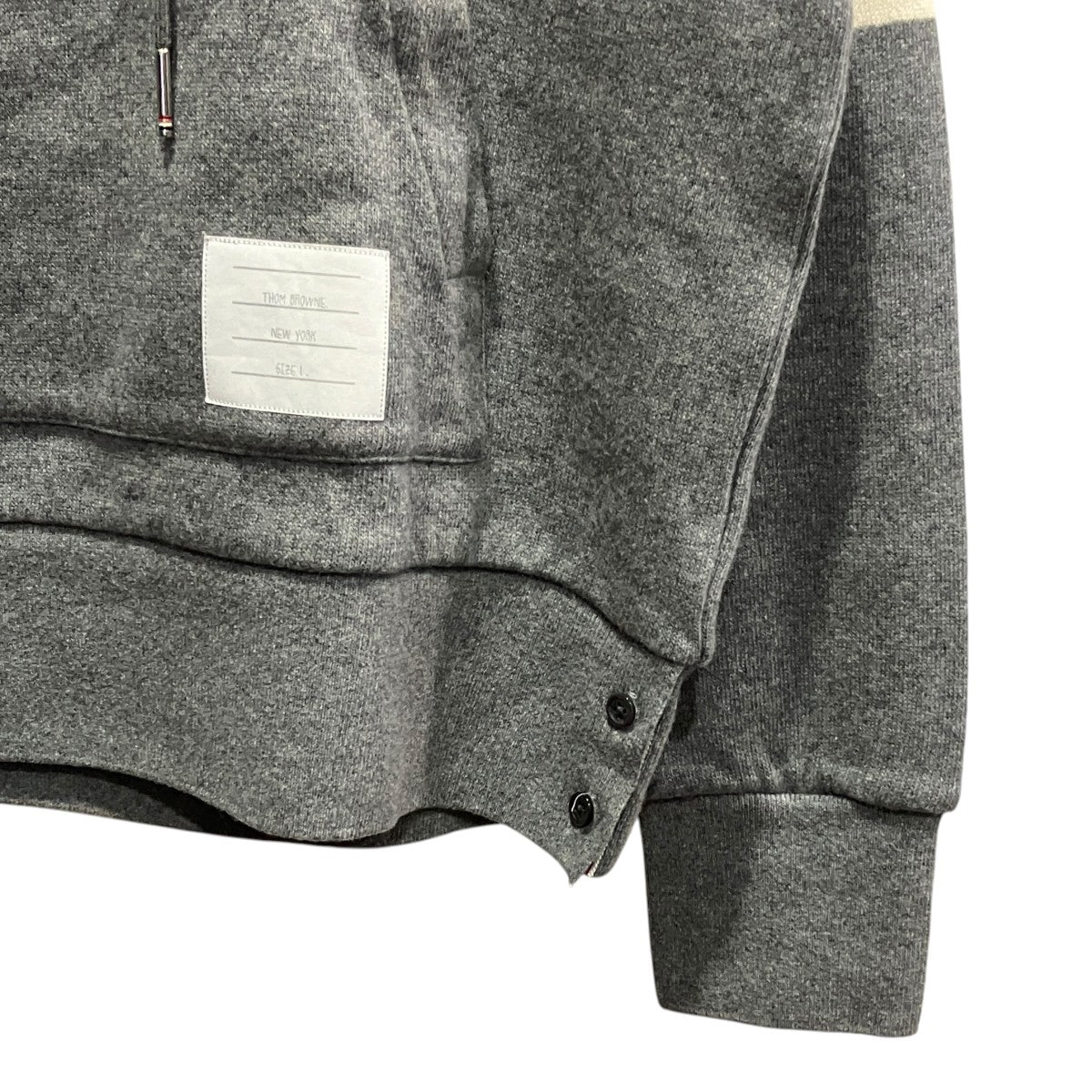 Thom Browne 4BAR ニットプルオーバーパーカーMJT112A-03884035 古着・中古-4枚目のアイテム画像