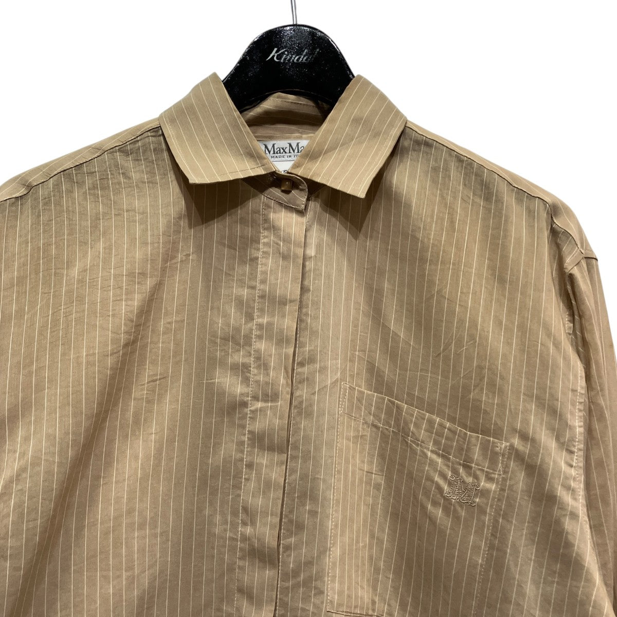 MaxMara ストライプシアーシャツワンピース24112310216 古着・中古-3枚目のアイテム画像