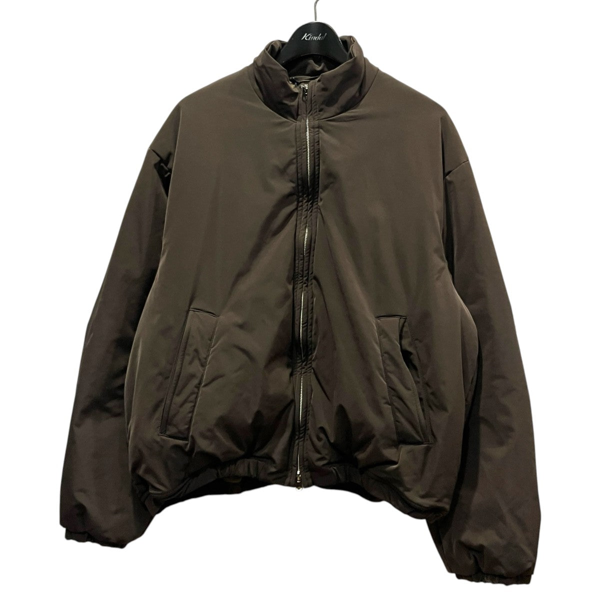 YOKE 26AWPolyester Nylon Microfiber Twill Sculptural Wired Puffer Wide BlousonダウンジャケットYK26FW01352B 古着・中古-1枚目のアイテム画像