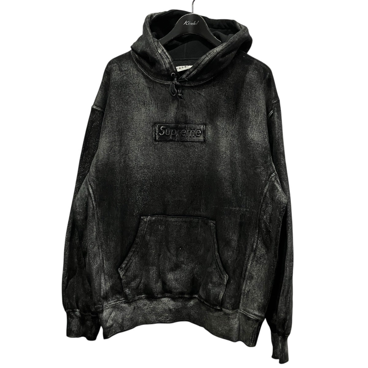 Foil Box Logo Hooded Sweatshirtフーテッドパーカー