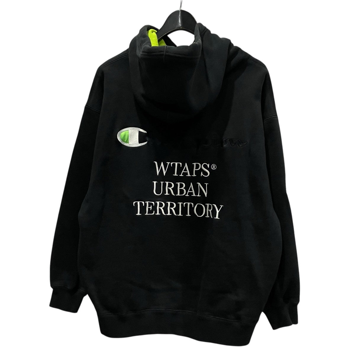 WTAPS×Champion ACADEMY HOODED刺しゅうパーカーC8-X107 古着・中古-2枚目のアイテム画像