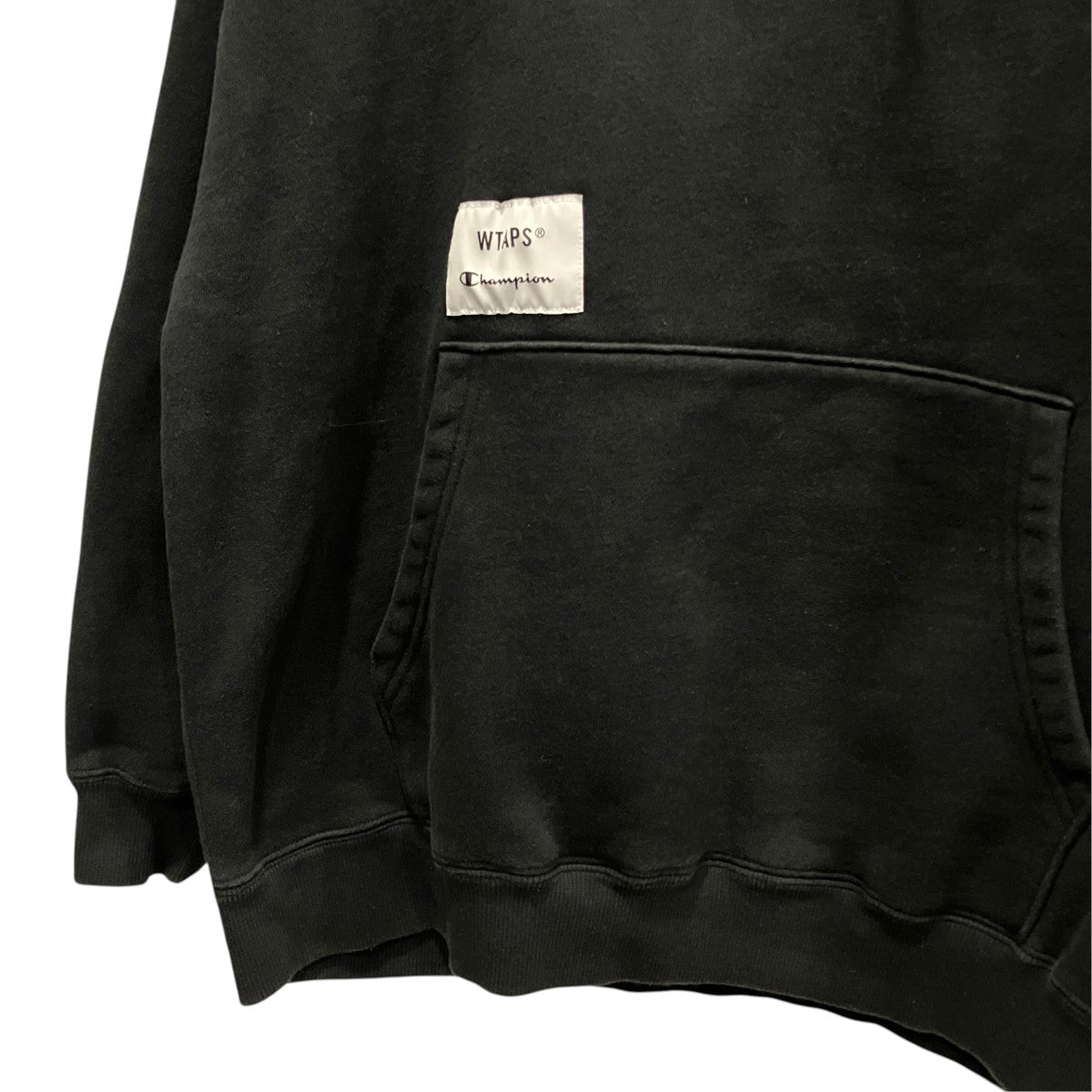 WTAPS×Champion ACADEMY HOODED刺しゅうパーカーC8-X107 古着・中古-4枚目のアイテム画像