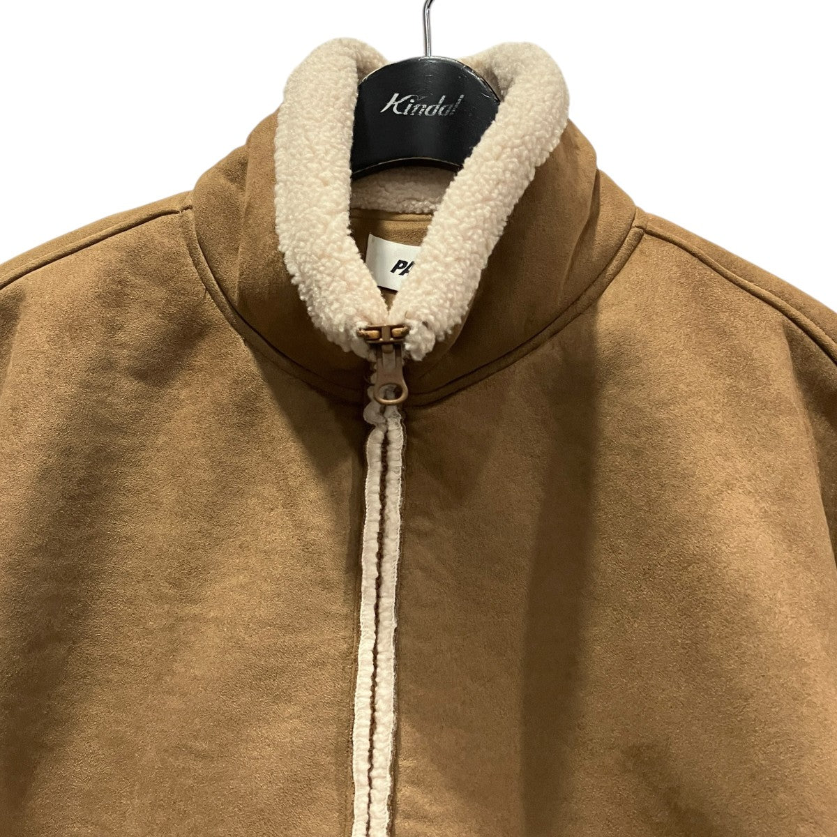 PALACE SHERPA FAUX SUEDE FUNNELジャケット 古着・中古-3枚目のアイテム画像