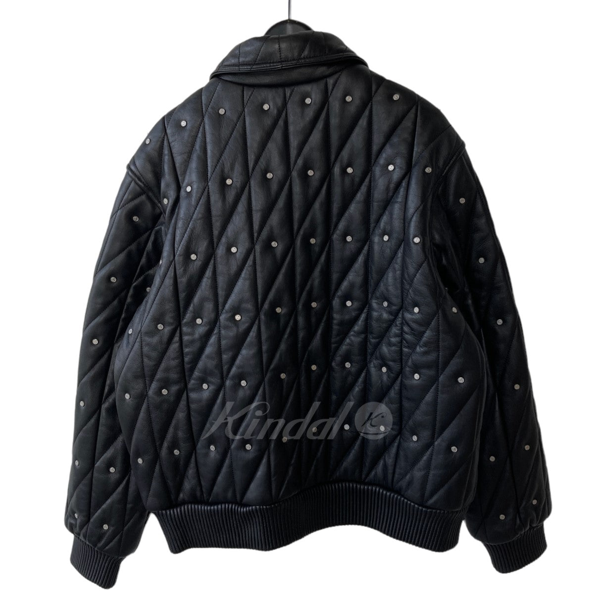 SUPREME(シュプリーム) 18AW Quilted Studded Leather Jacket レザージャケット