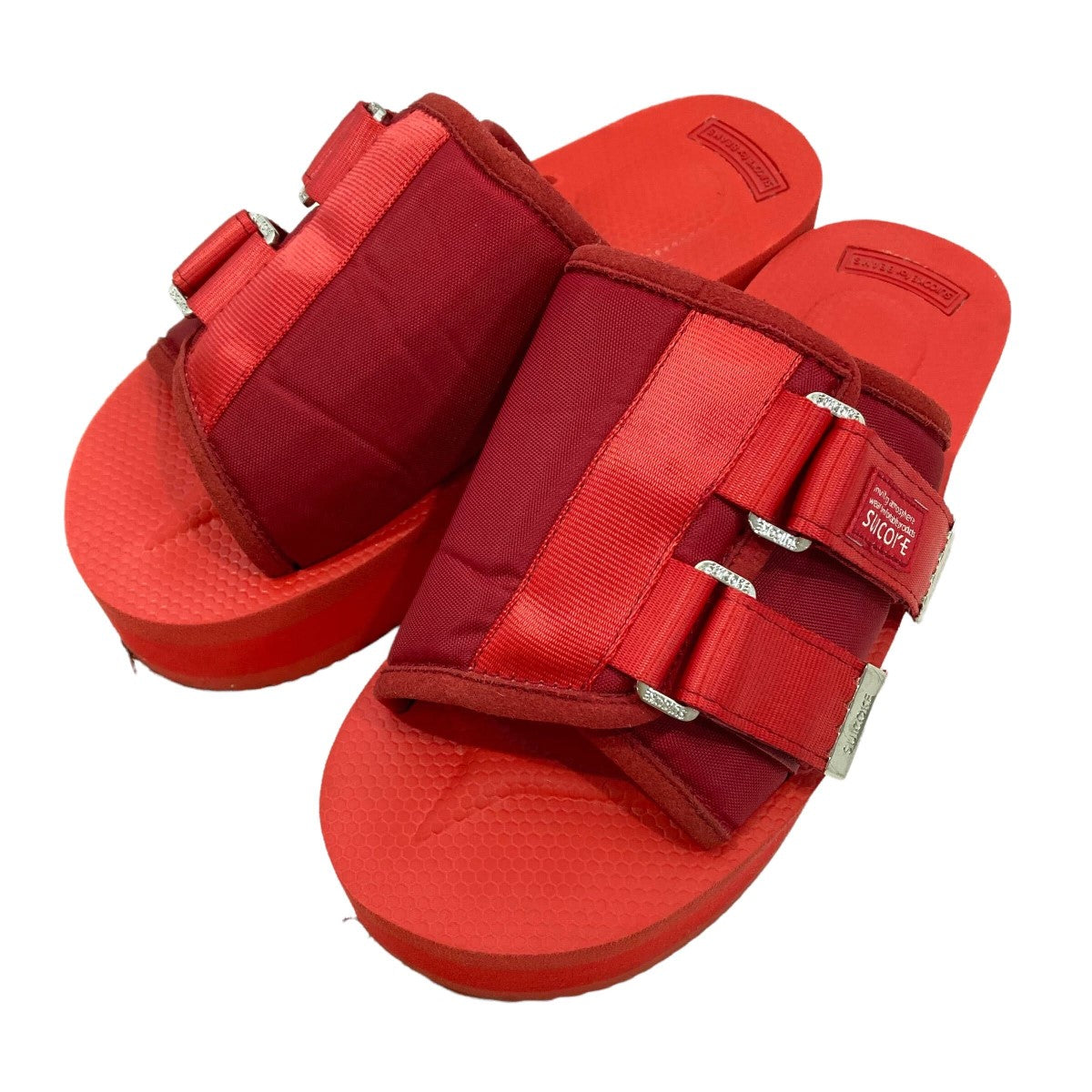 Suicoke(スイコック) 厚底サンダル Ray BEAMS別注 レッド サイズ 23cm｜【公式】カインドオルオンライン  ブランド古着・中古通販【kindal】