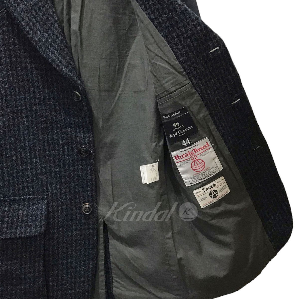 HARRIS TWEED×NIGEL CABOURN(HARRIS TWEED×ナイジェルケーボン ハリスツイード) ツイードジャケット  MALLORY JACKET - CLASSIC マロリージャケット