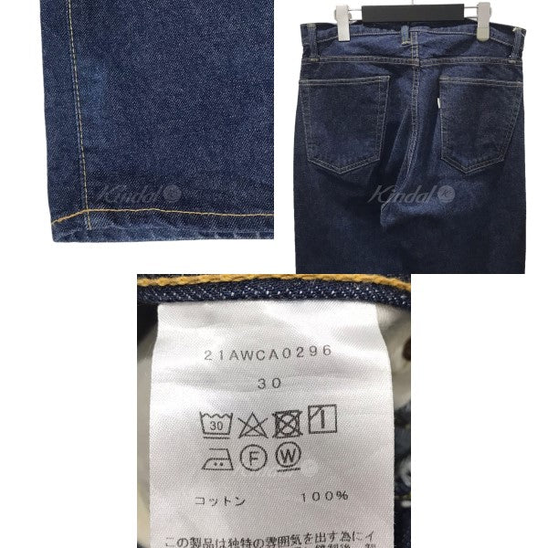 9,030円cantate Denim Flare Trousers デニムパンツ　30