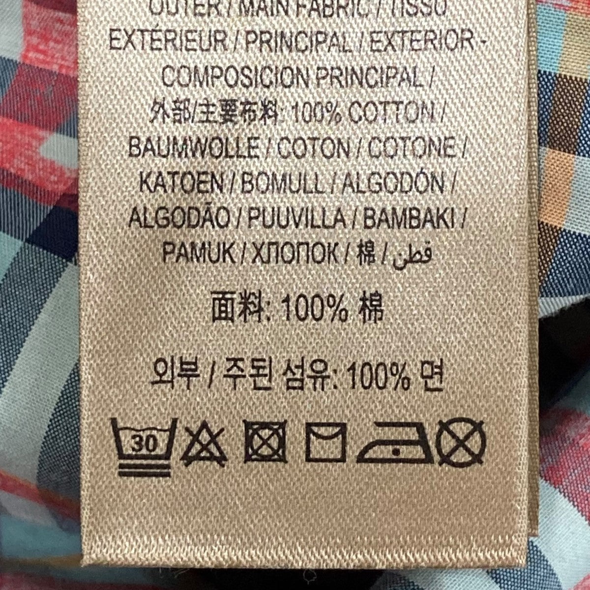 BURBERRY(バーバリー) チェックシャツワンピース 4072723 4072723 