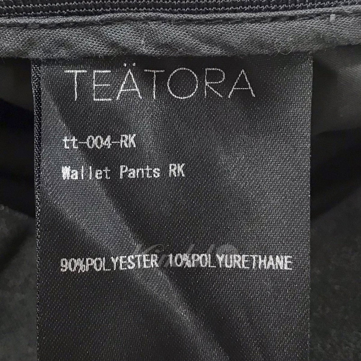 TEATORA(テアトラ) イージーパンツ Wallet Pants Office roomkey tt-004-RK