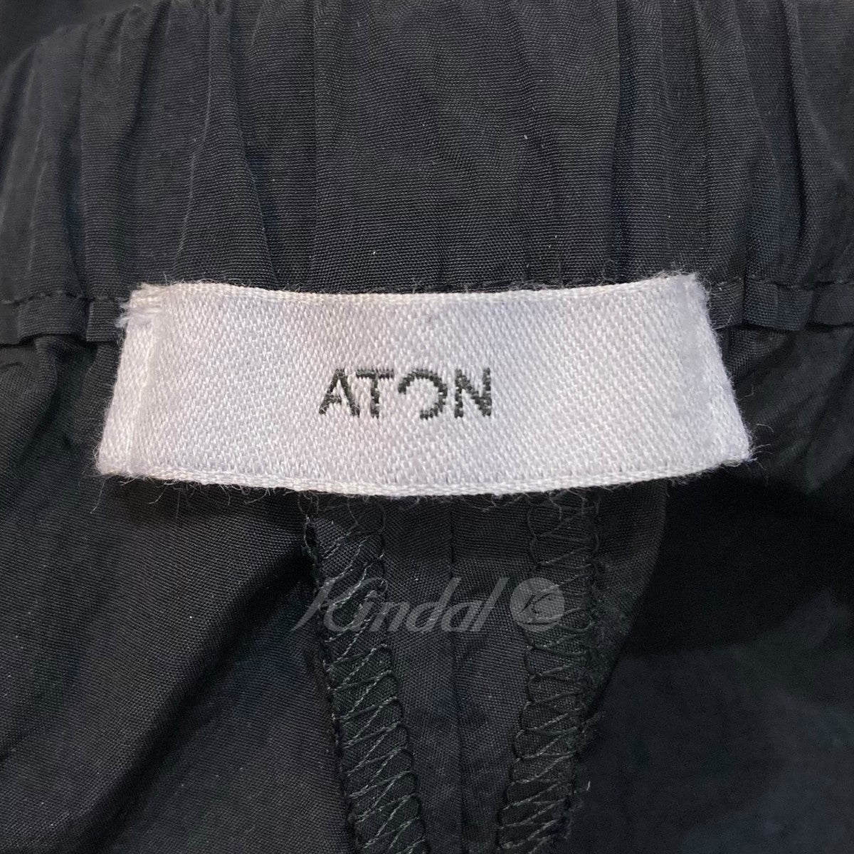 aton(エイトン) HAND DYED NYLON OVER PANTS ナイロンオーバーパンツ ...