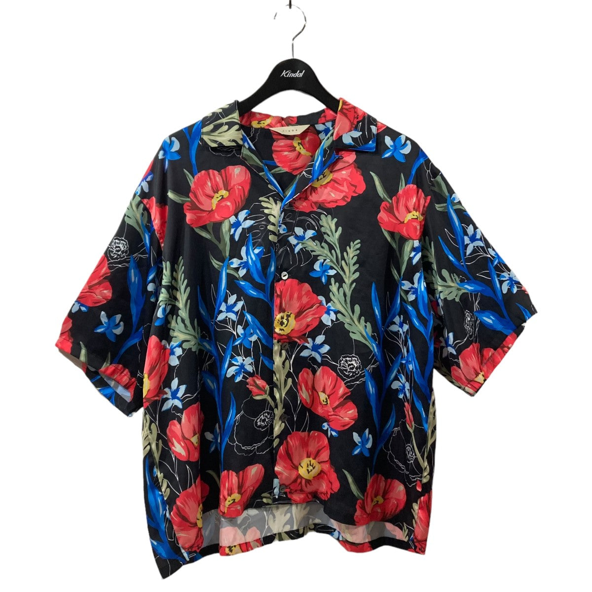 Jieda(ジエダ) FLOWER PATTERN S／S SHIRT花柄半袖シャツJIE-19S-SH03 JIE-19S-SH03 ブラック  サイズ 2｜【公式】カインドオルオンライン ブランド古着・中古通販【kindal】