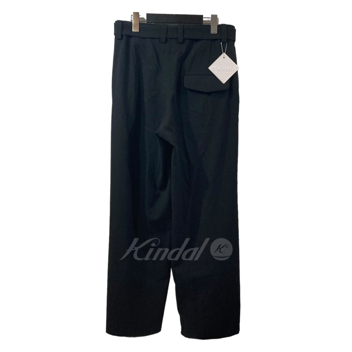 ETHOSENS(エトセンス) GORGETTE WIDE SLACKS テーパードワイドパンツ ...