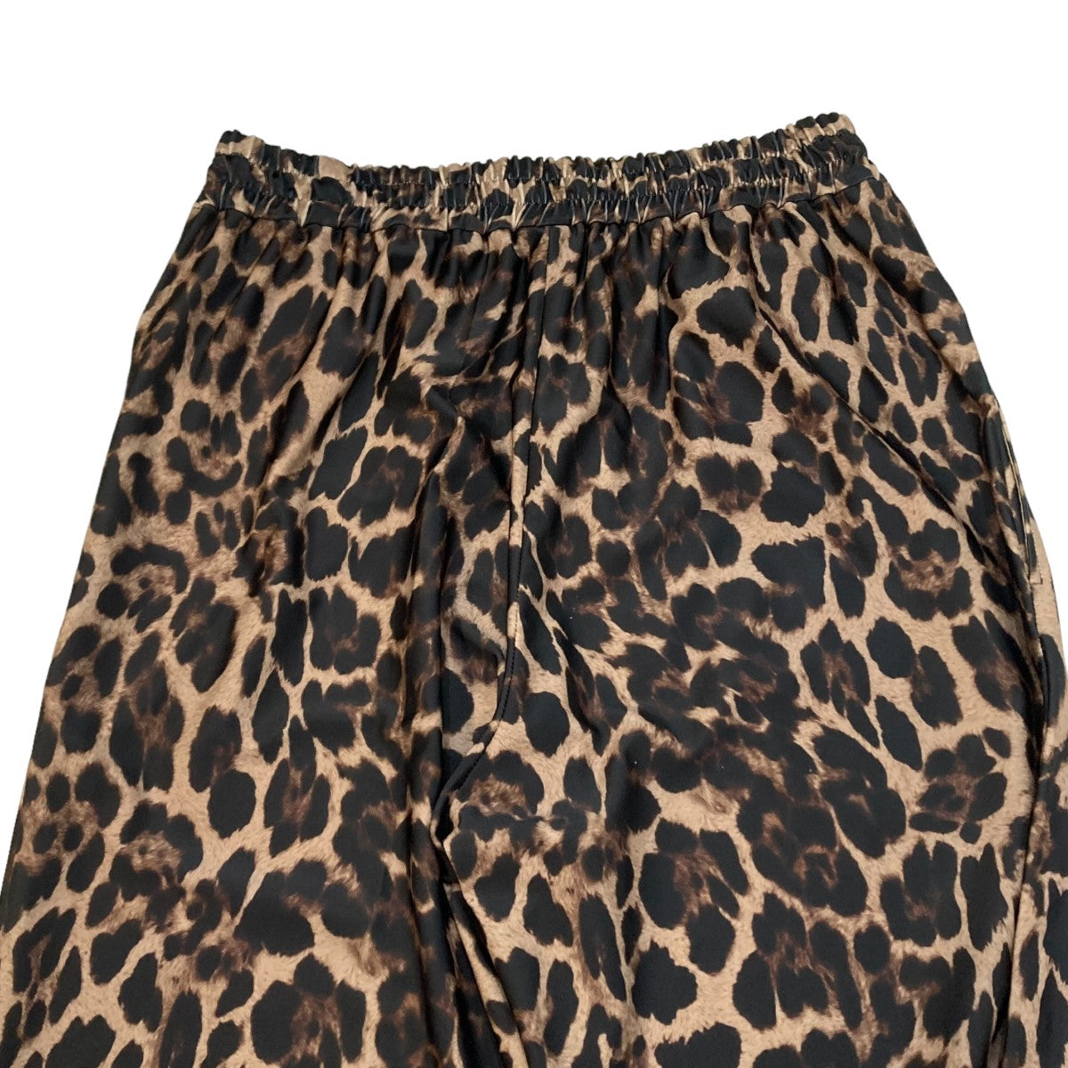 Deuxieme Classe(ドゥーズィエムクラス) LEOPARD EASY PANTS レオパードパンツ 21-030-500-4130-3-0  21-030-500-4130-3-0 ブラック×ブラウン サイズ L｜【公式】カインドオルオンライン ブランド古着・中古通販【kindal】