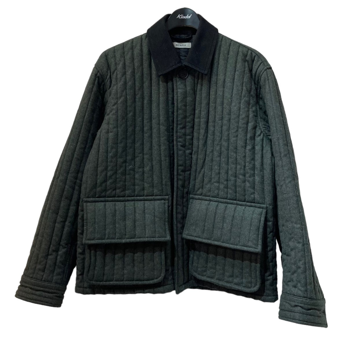 MATSUFUJI(マツフジ) Stripe Quilted Jacket キルティングジャケット ...