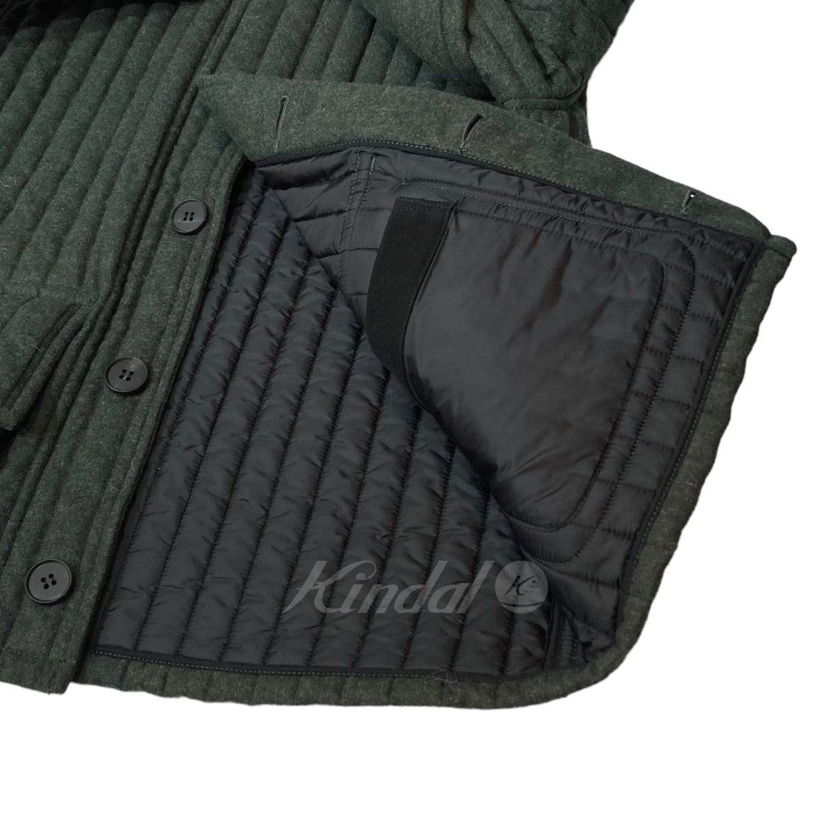 MATSUFUJI(マツフジ) Stripe Quilted Jacket キルティングジャケット M203-0101