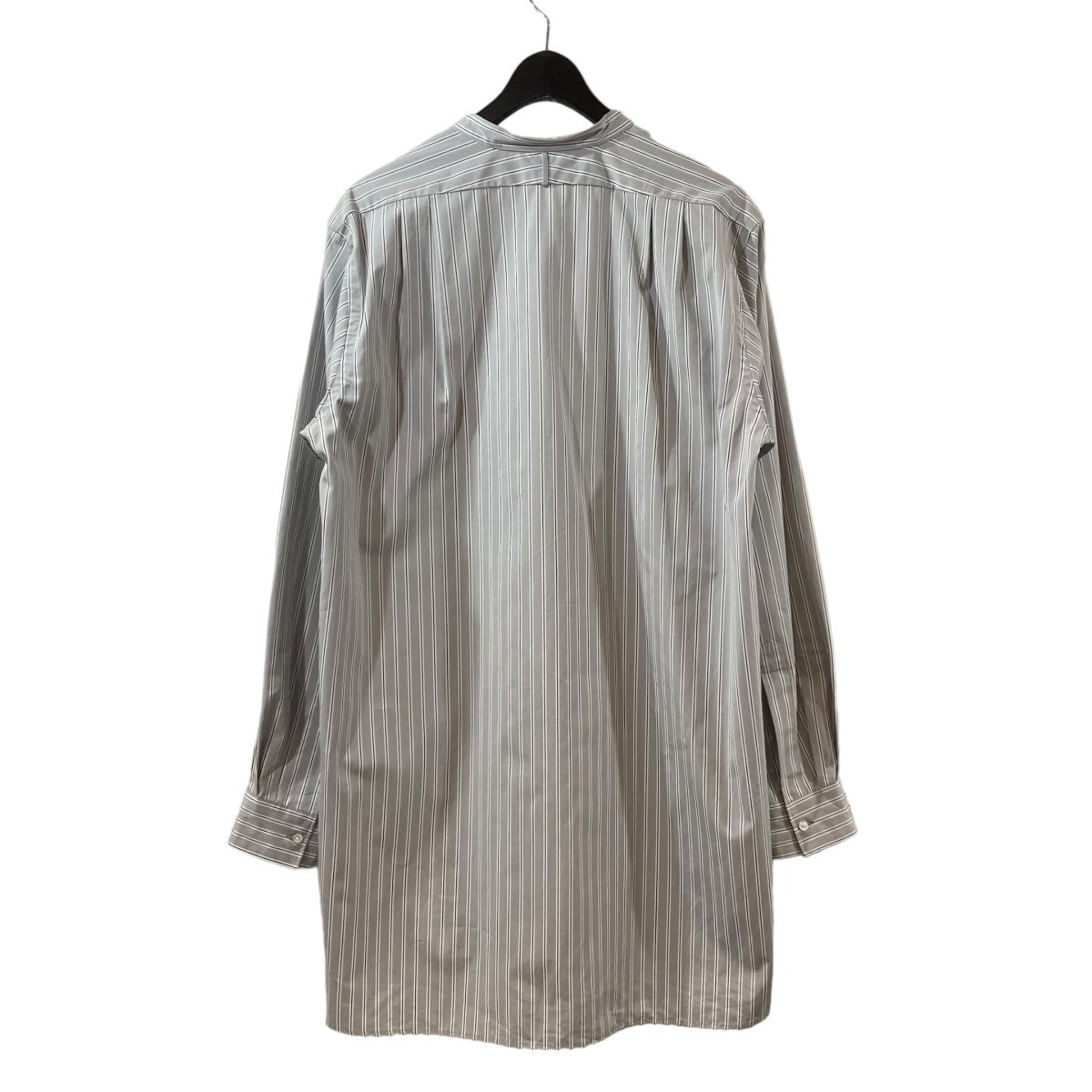 HEUGN(ユーゲン) 23SS Stripe Rob コットンオルタネイトストライプバンドカラーシャツ ストライプシャツ SHIRT 064  SHIRT 064 グレー サイズ 3｜【公式】カインドオルオンライン ブランド古着・中古通販【kindal】