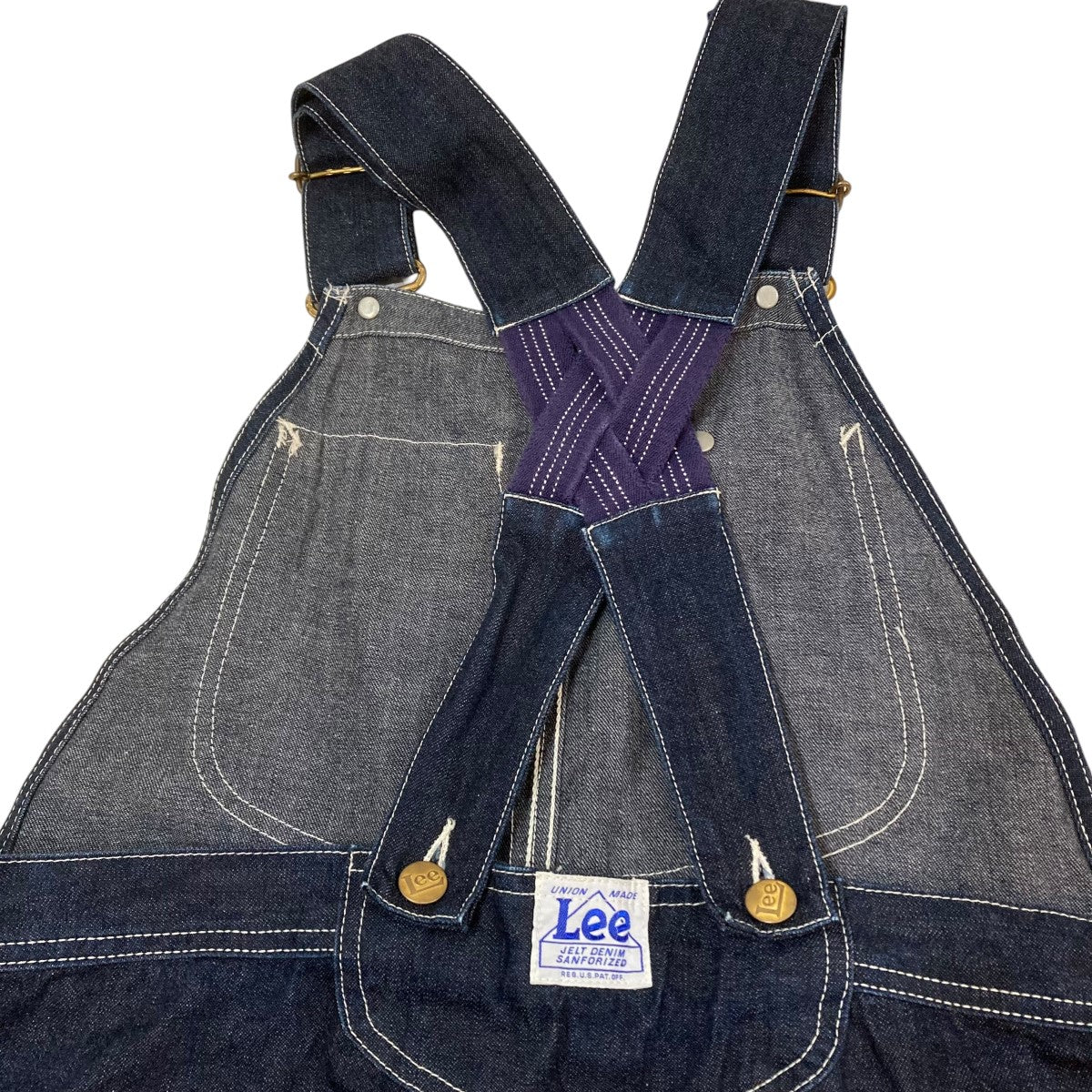 ブランド雑貨総合 リー】別注 / 【Lee LOW 44 INDIGO OVERALL BUCK ...