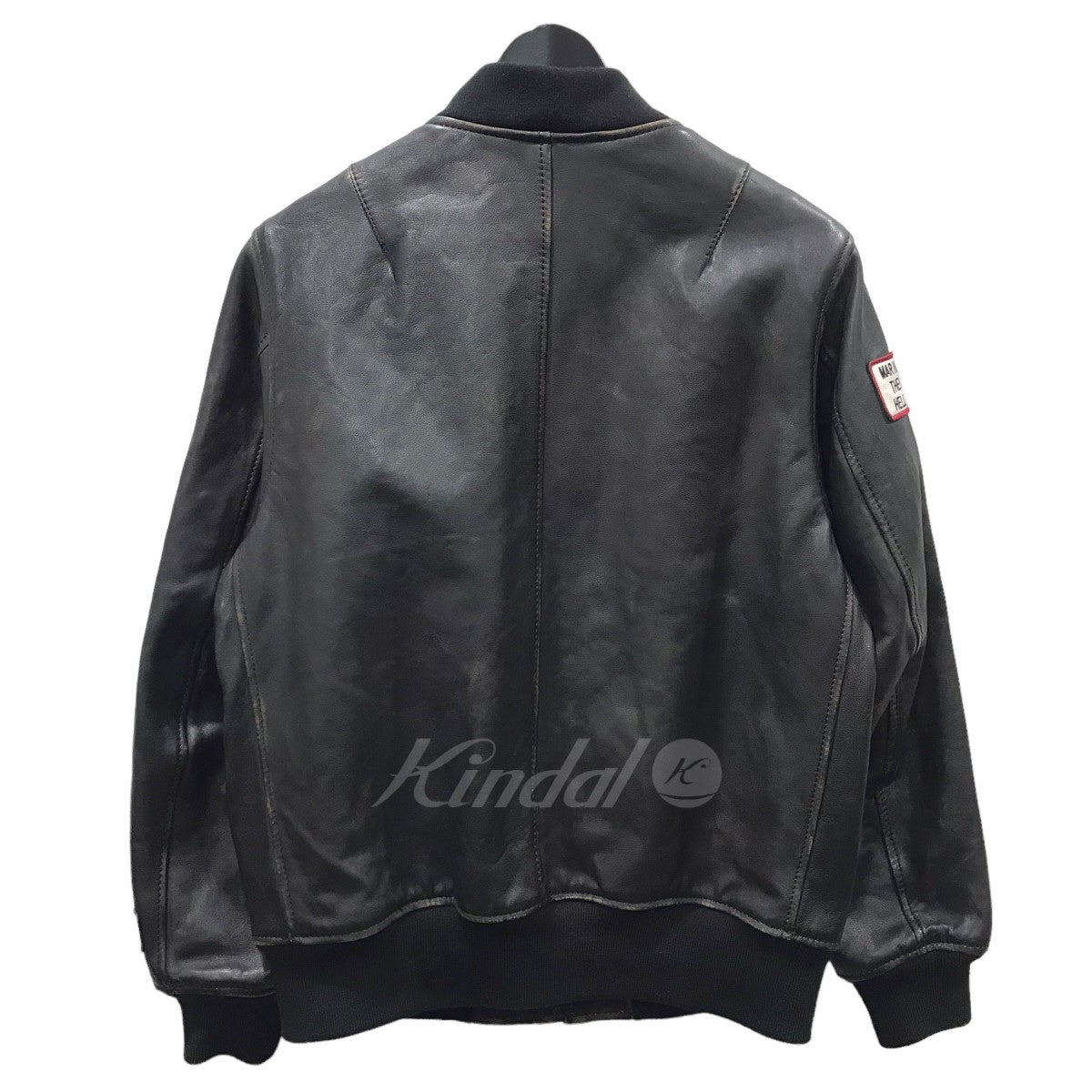 加工レザージャケット AGED LEATHER BLOUSON TOMCATTERS