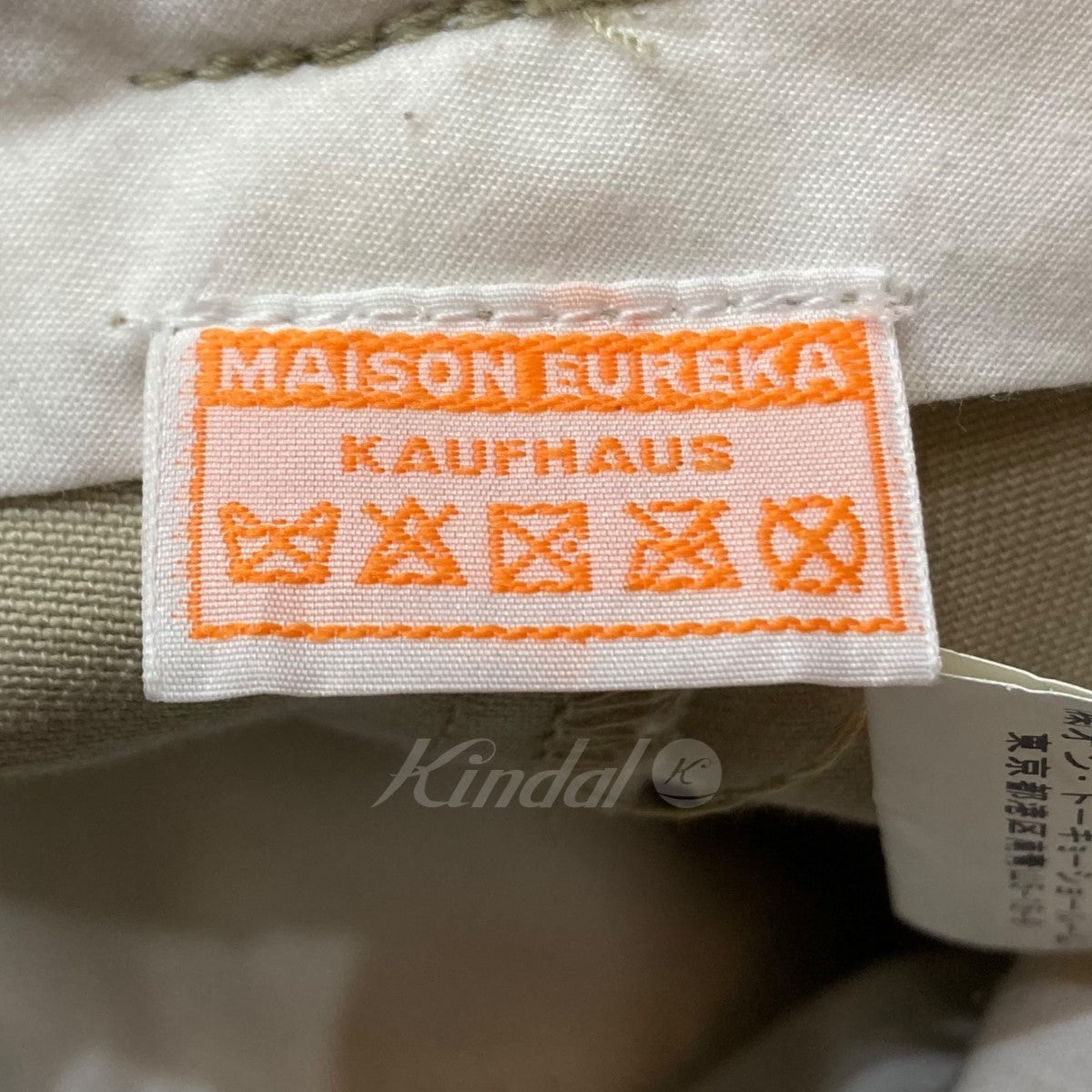 MAISON EUREKA(メゾン エウレカ) ヴィンテージリワークチノパンツ ...