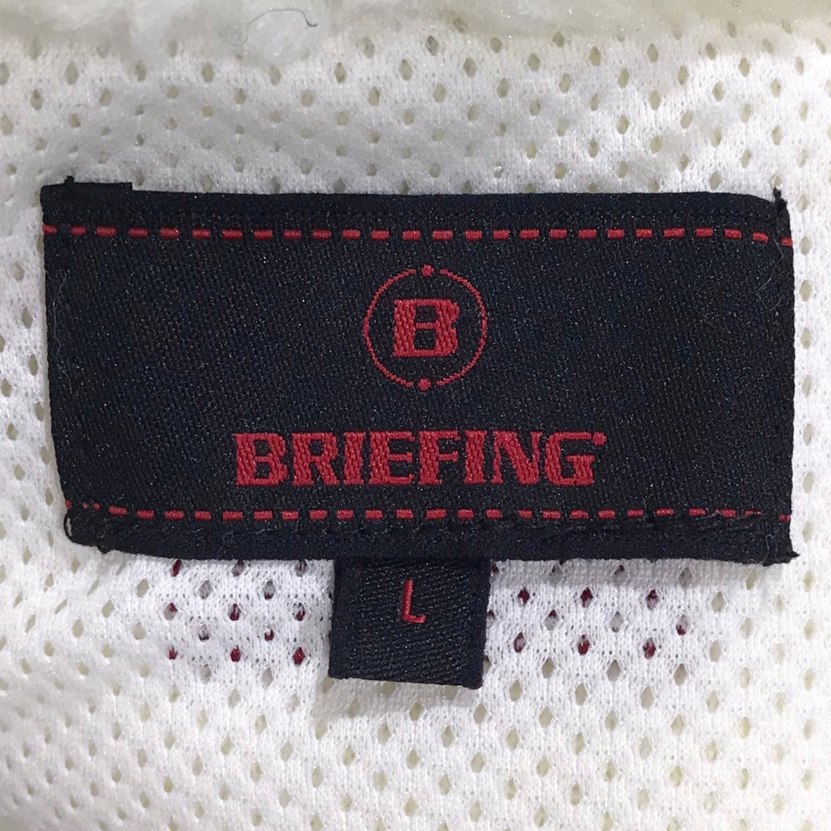 BRIEFING(ブリーフィング) ジップアップボアジャケット GOLF MENS BOA JACKET ゴルフメンズボアジャケット  BRG203M22-000 BRG203M22-000 アイボリー・ブラック サイズ L｜【公式】カインドオルオンライン  ブランド古着・中古通販【kindal】