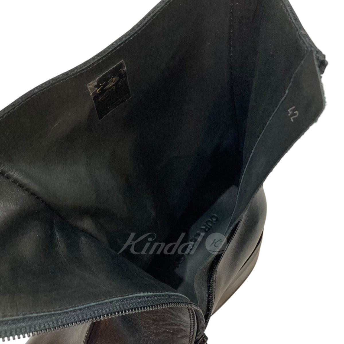 OUR LEGACY(アワーレガシー) Camion leather ankle boots Man
