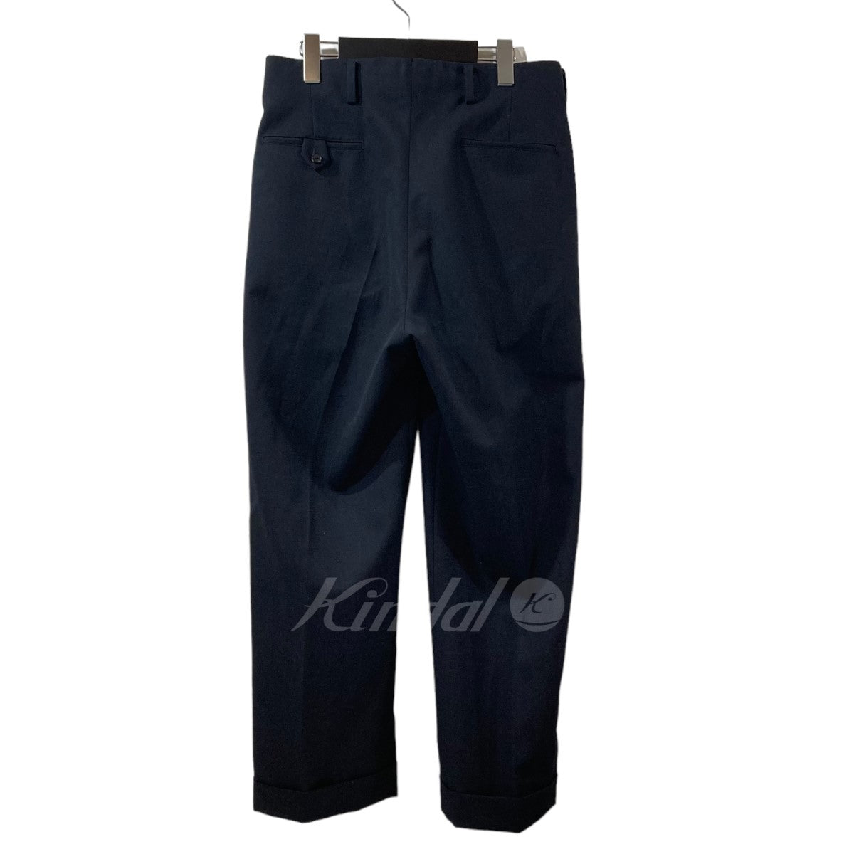 A．PRESSE(アプレッセ) Slub Wool Navy Trousers スラックスパンツ 24SAP-04-03H