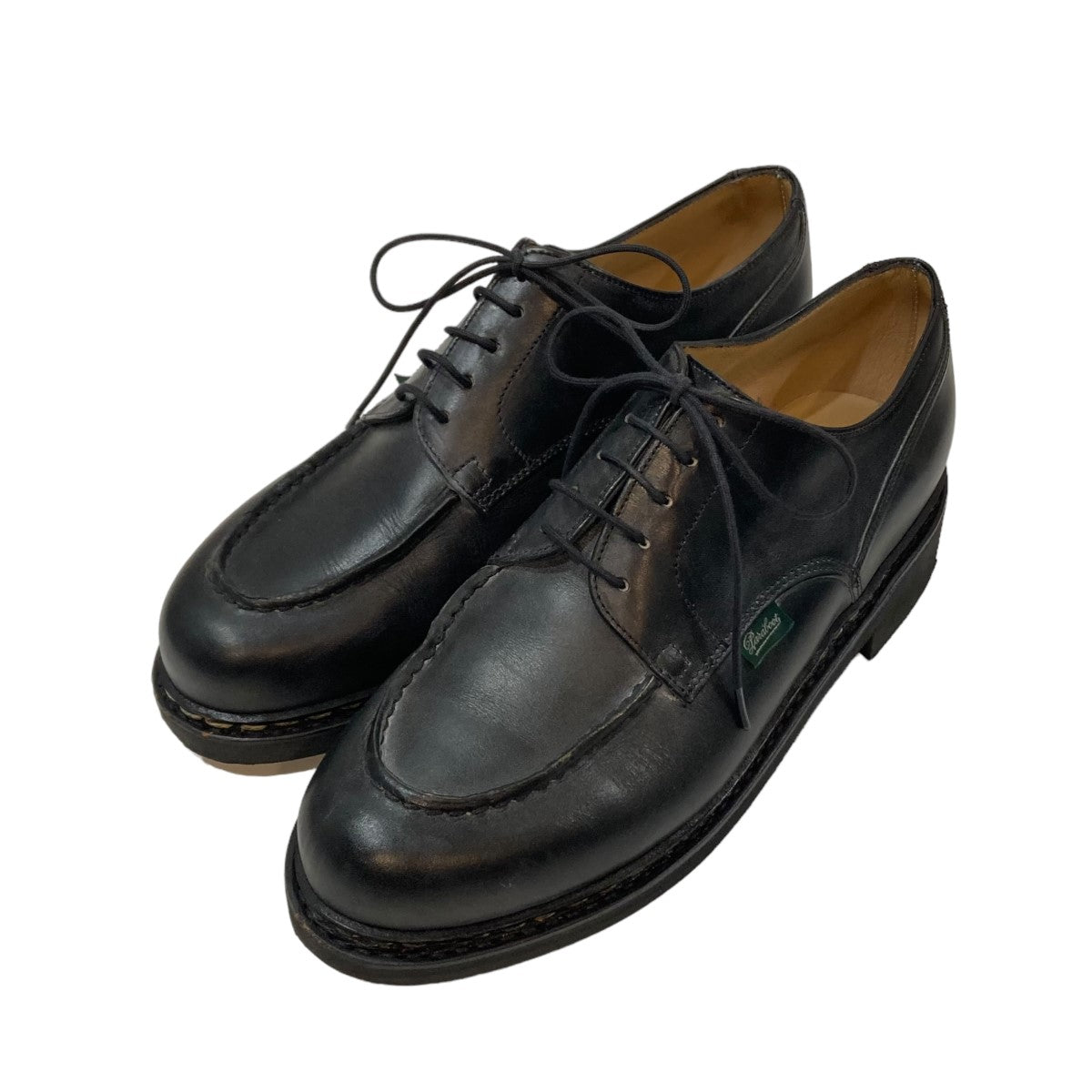 Paraboot(パラブーツ) CHAMBORD レザーシューズ 53371 53371 ブラック サイズ 6 1／2｜【公式】カインドオルオンライン  ブランド古着・中古通販【kindal】