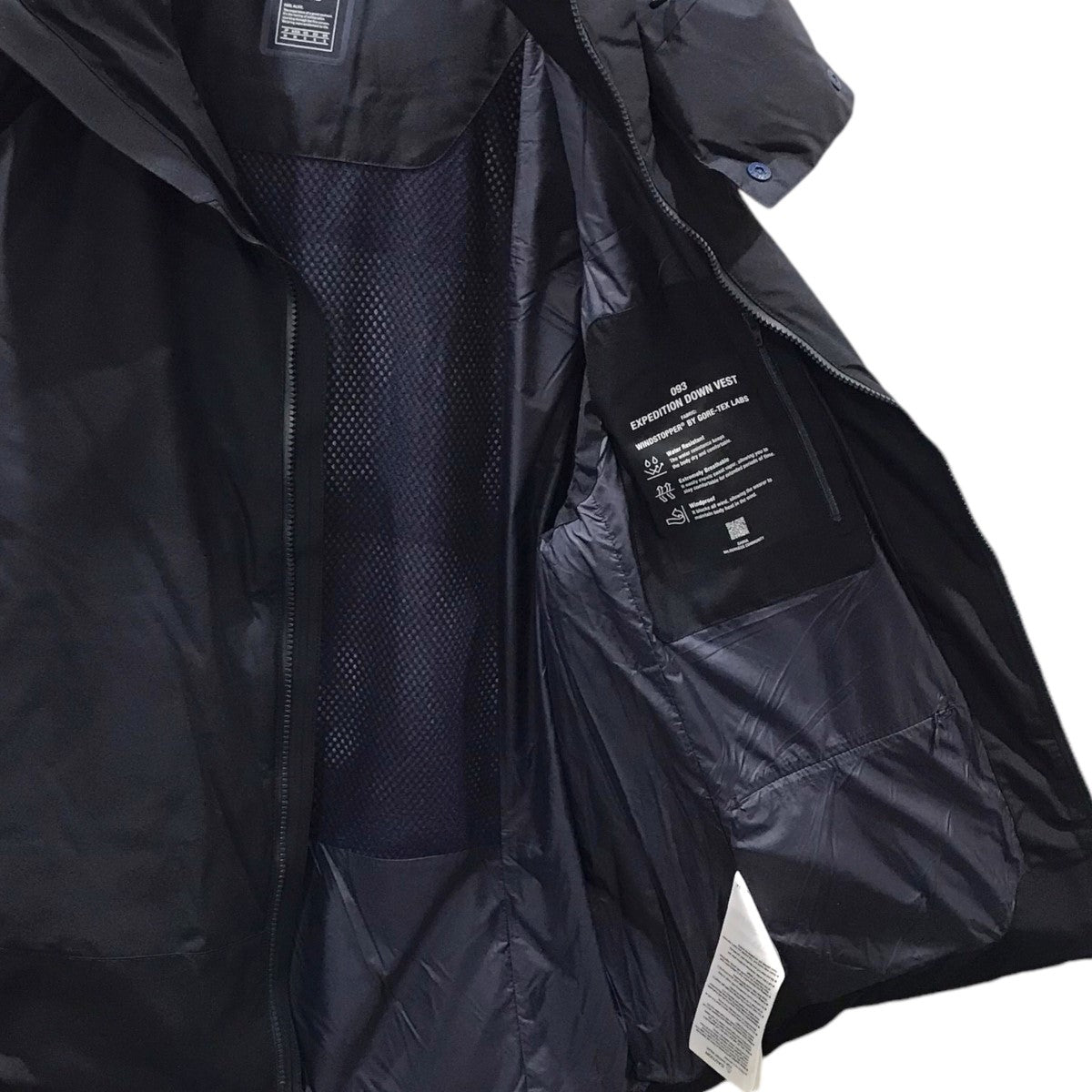 ダウンベスト EXPEDITION DOWN VEST GORE-TEX エクスペディションダウンベスト ゴアテックス DV-093-1023WEX