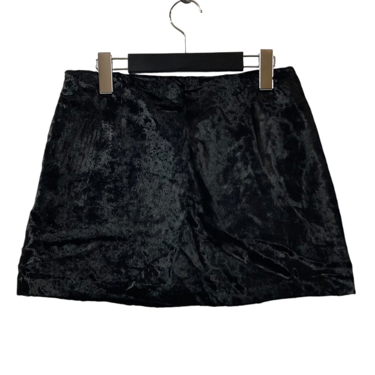 yo biotop(ヨー ビオトープ) Velvet mini skirt ベルベット ミニスカート EEC-43000-B EEC-43000-B  ブラック サイズ 1｜【公式】カインドオルオンライン ブランド古着・中古通販【kindal】