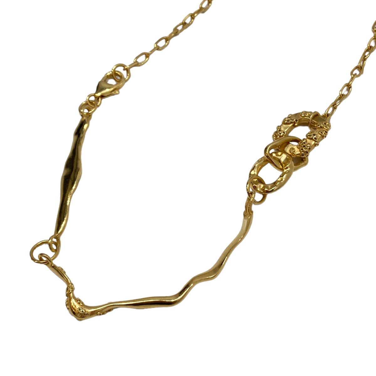 YOSTER(ヨースター) Cryptic Mind Necklace Gold ゴールドネックレス