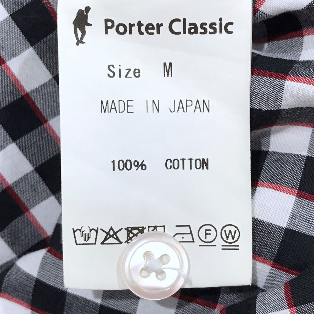 Porter Classic(ポータークラシック) チェック柄シャツ ROLL UP