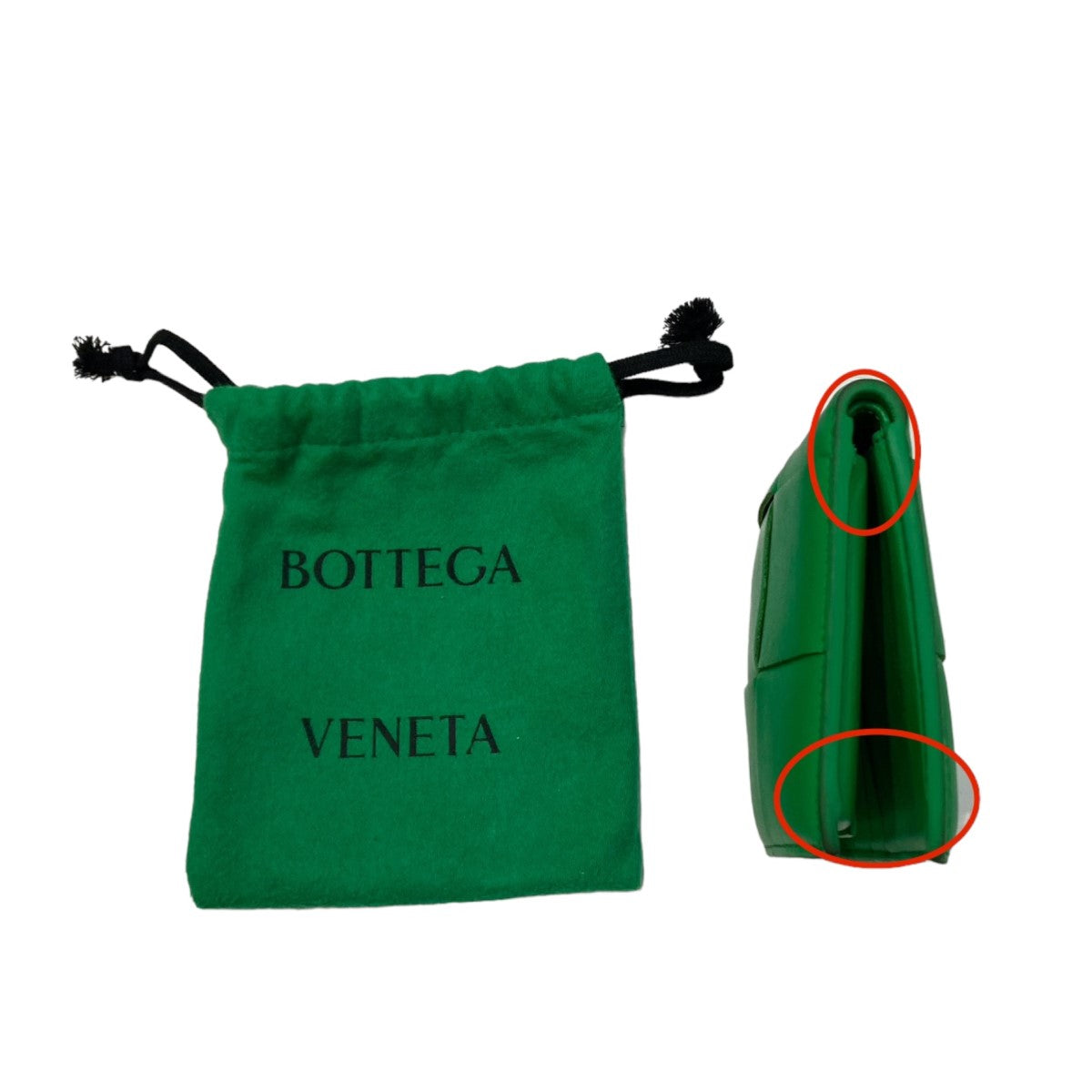 BOTTEGA VENETA(ボッテガヴェネタ) カセット コインパース付き二つ折りウォレット 財布