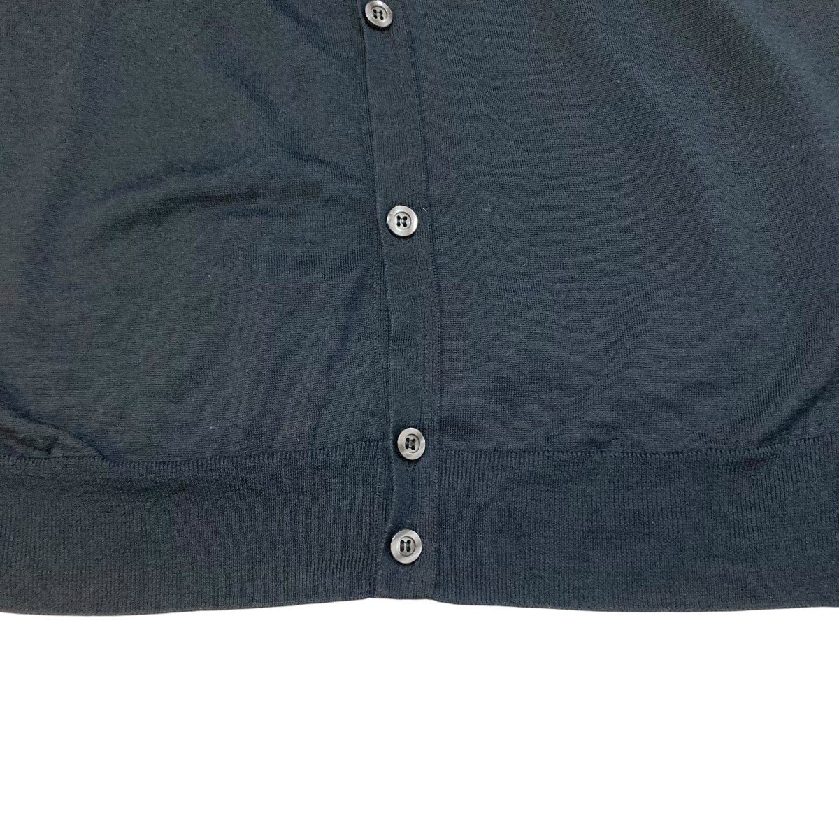 JOHN SMEDLEY(ジョンスメドレー) カーディガン ネイビー サイズ