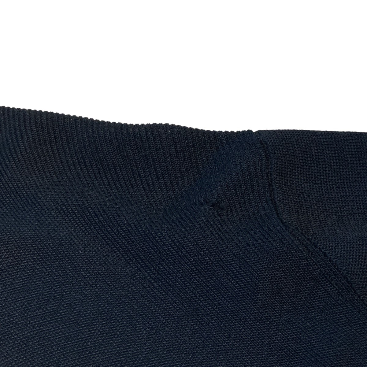 【Christian Dior】90sロゴ刺繍ハイネックニット　ブラック Christian Dior】90sロゴ刺繍ハイネックニット ブラック