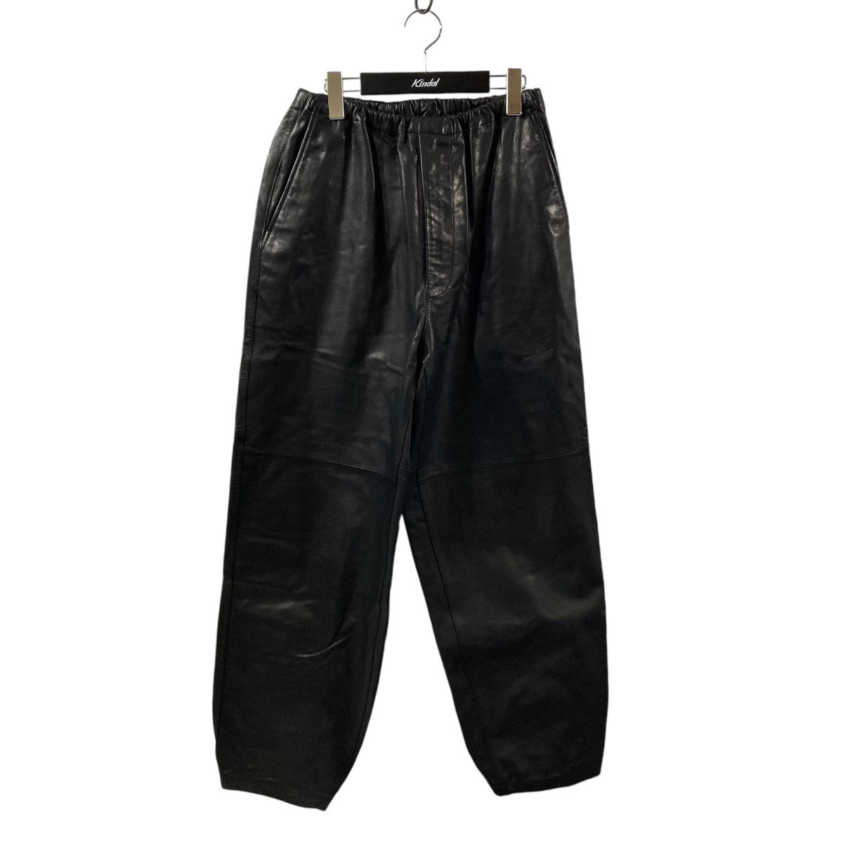 stein(シュタイン) LEATHER EASY TROUSERSレザーイージーロングパンツST.494 ST.494 ブラック サイズ S｜【公式】カインドオルオンライン  ブランド古着・中古通販【kindal】