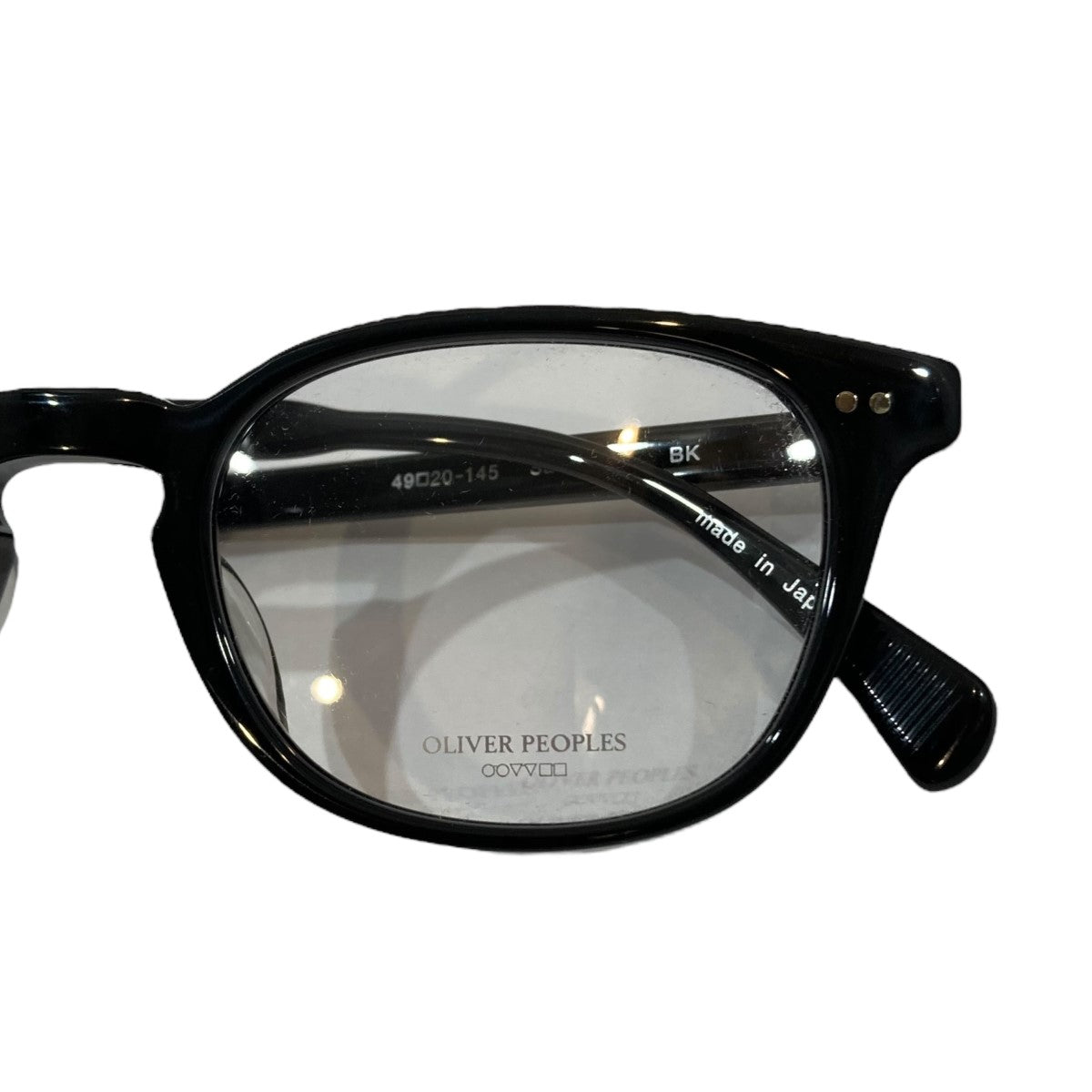 OLIVER PEOPLES(オリバーピープルズ) Sarver-LA 眼鏡 メガネ 0OV7962 0OV7962 ブラック サイズ  18｜【公式】カインドオルオンライン ブランド古着・中古通販【kindal】