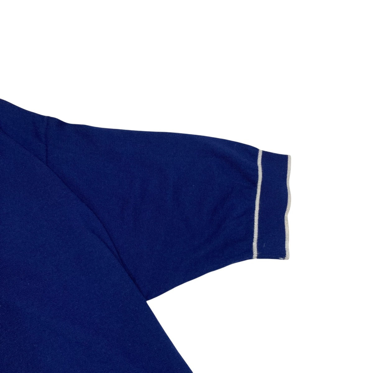 JOHN SMEDLEY(ジョンスメドレー) 半袖ニット ブルー サイズ M