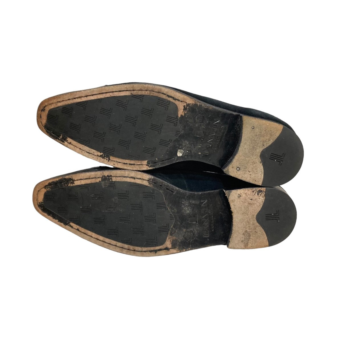 LANVIN(ランバン) レザーシューズ83201 83201 ブラック サイズ