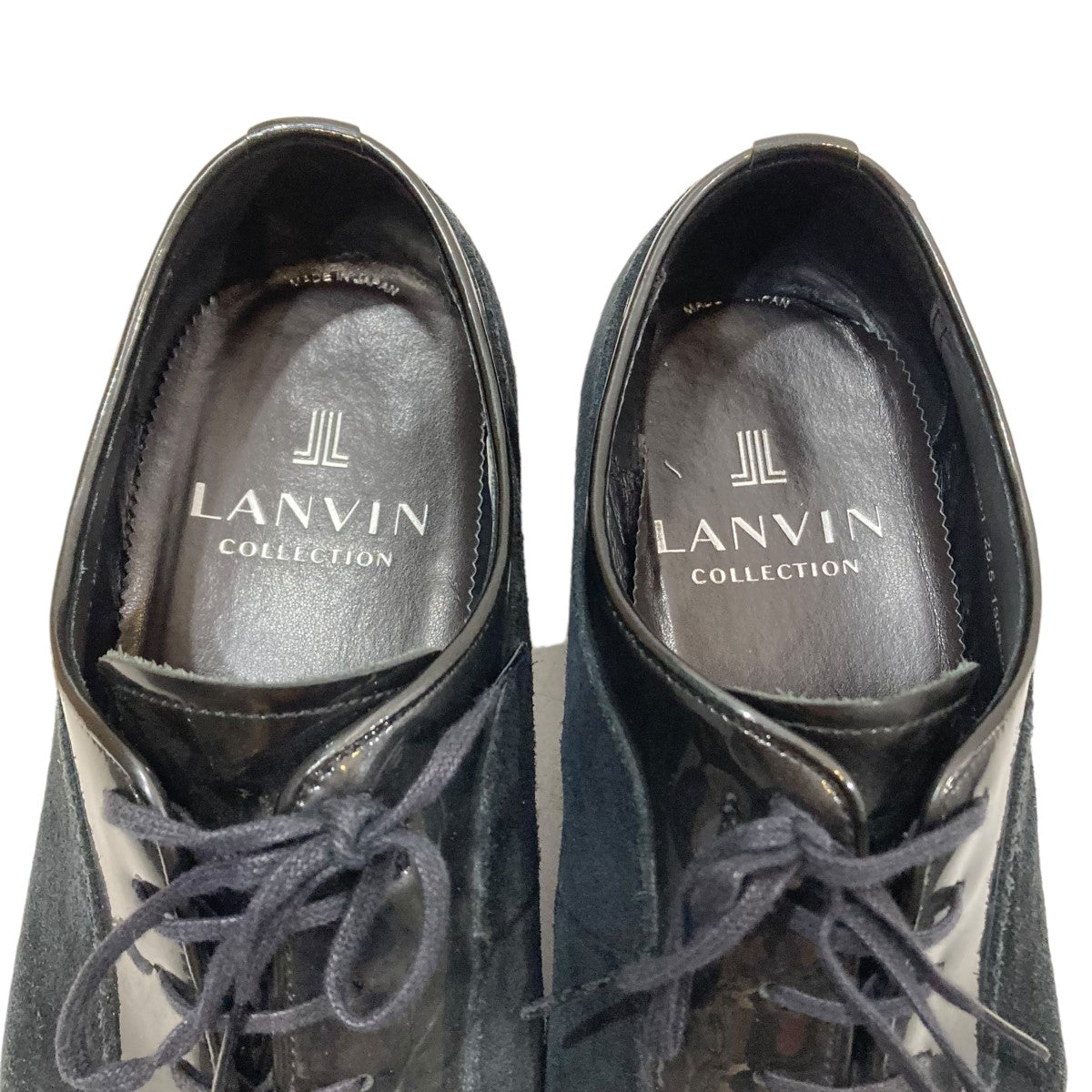 LANVIN(ランバン) レザーシューズ83201 83201 ブラック サイズ 25｜【公式】カインドオルオンライン  ブランド古着・中古通販【kindal】