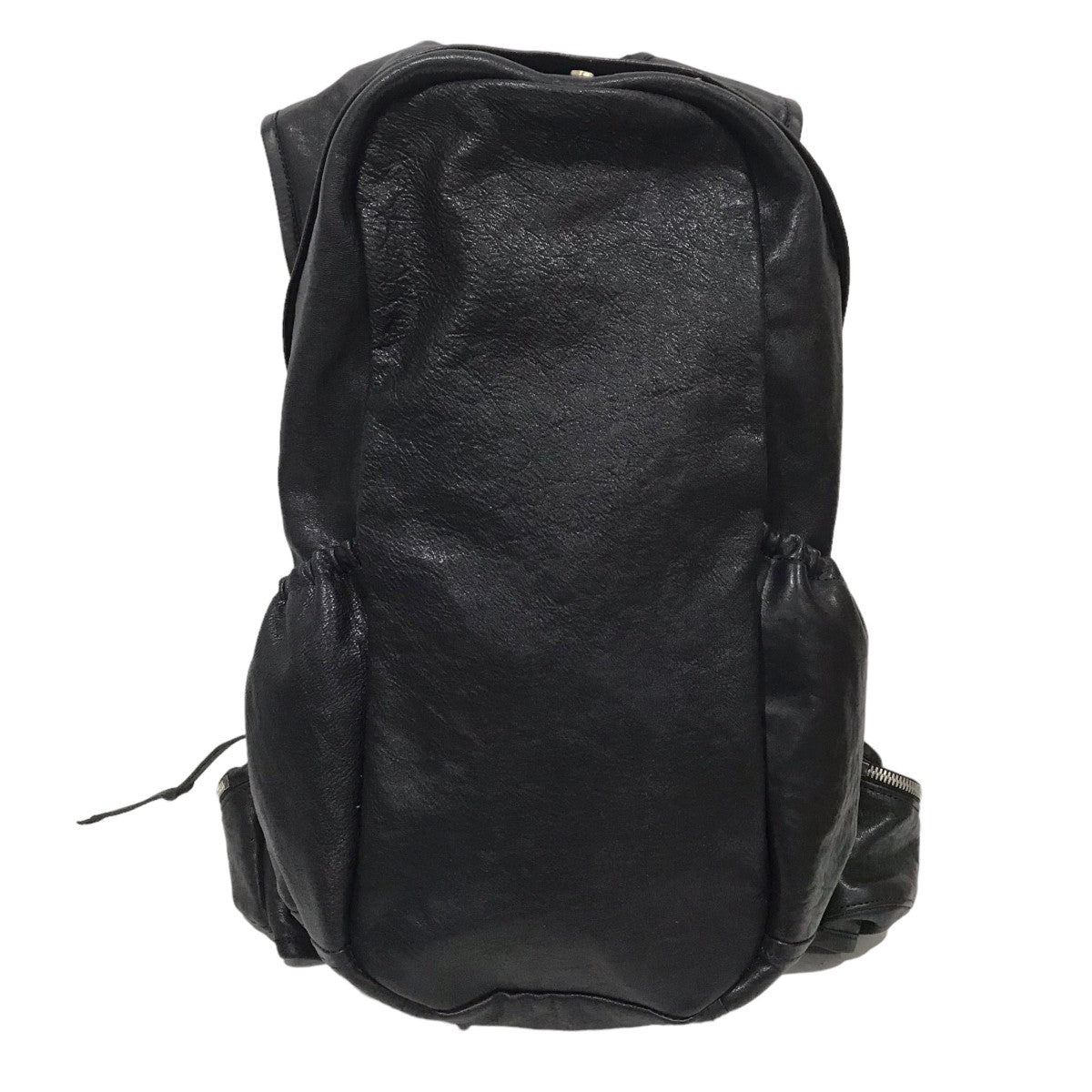 ierib(イエリブ) レザーバックパック NEW TRIO BACKPACK ／ FVT Oiled Horse ニュートリオバックパック  22AW-B-TROBKPK-222-FVT-OH-BLK 22AW-B-TROBKPK-222-FVT-OH-BLK ブラック サイズ  16｜【公式】カインドオルオンライン ブランド古着・中古通販【kindal】