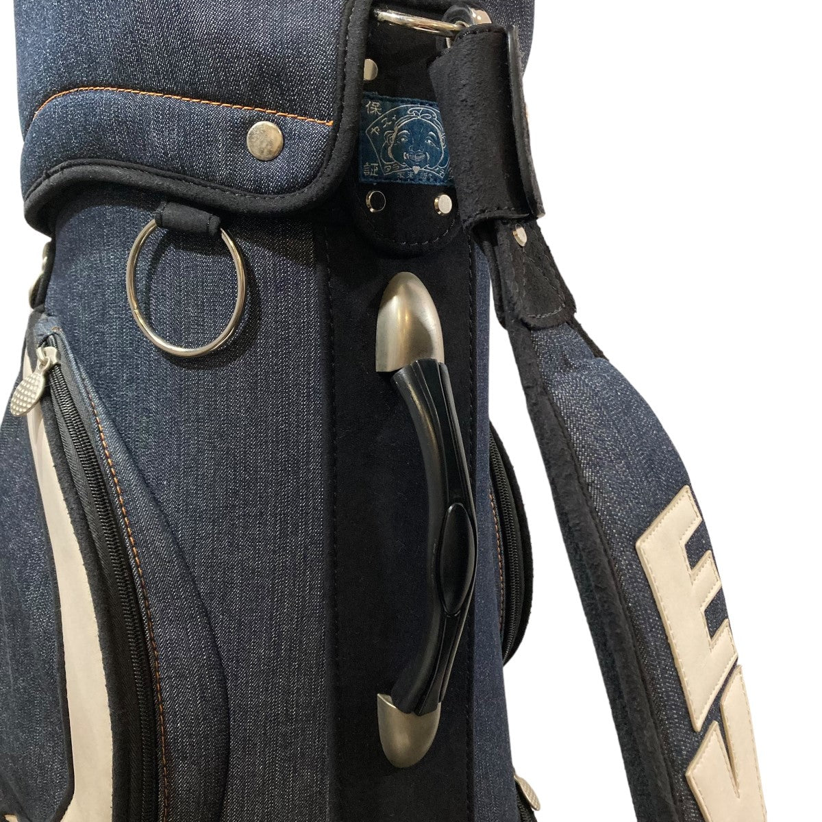 EVISU(エヴィス) デニムキャディバッグゴルフバッグ インディゴ 
